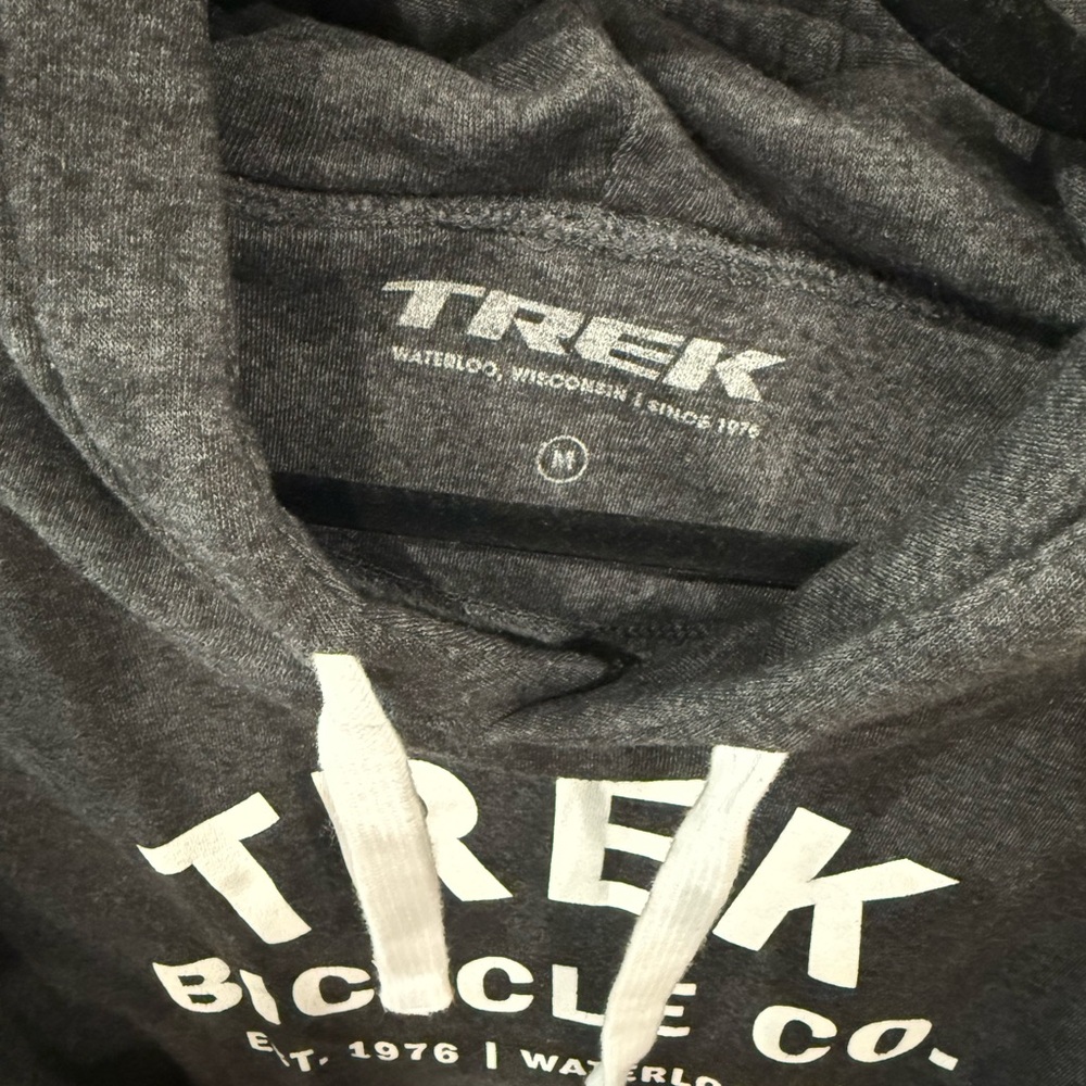 Trek Bicycle Co. Men's Black Hoodie View 2